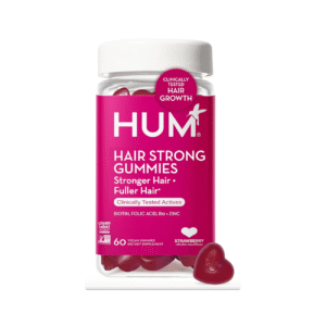 HUM Hair Strong - Daily Gummies with Biotin to Improve Hair Growth