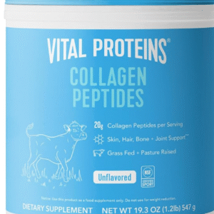 Vital Proteins Collagen Peptides Powder - Grass Fed Collagen Peptides for Hair, Nail, Skin, Bone & Joint Health, Unflavored, 27 Servings